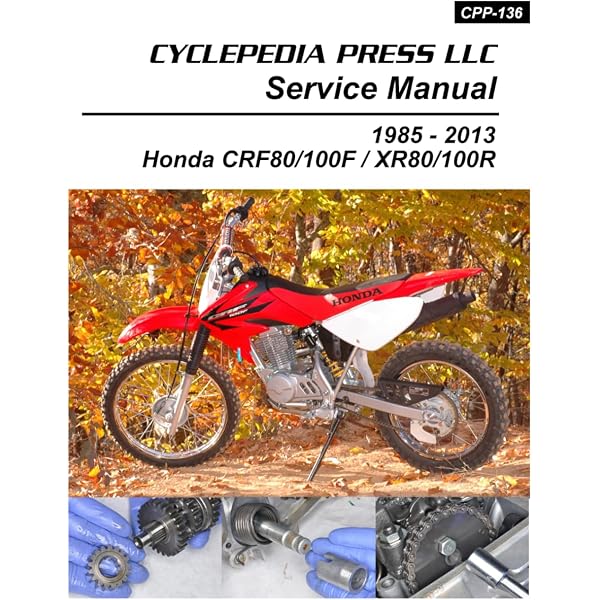 1986-2002 Honda XR200R Cyclepedia Printed Motorcycle Service