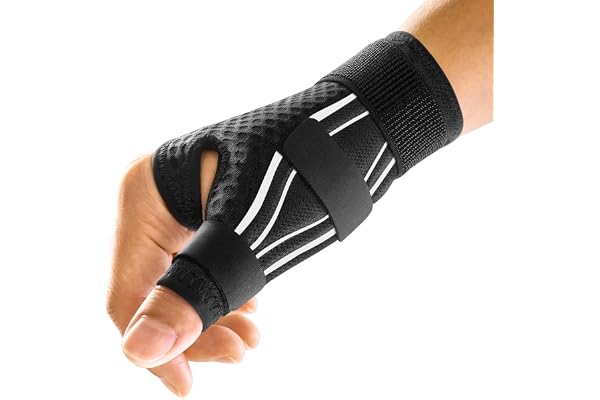 FREETOO Ergonomical Thumb Brace Right Hand or Left Hand, Thumb Splint for Arthritis,Trigger Thumb,De quervain's tenosynovitis