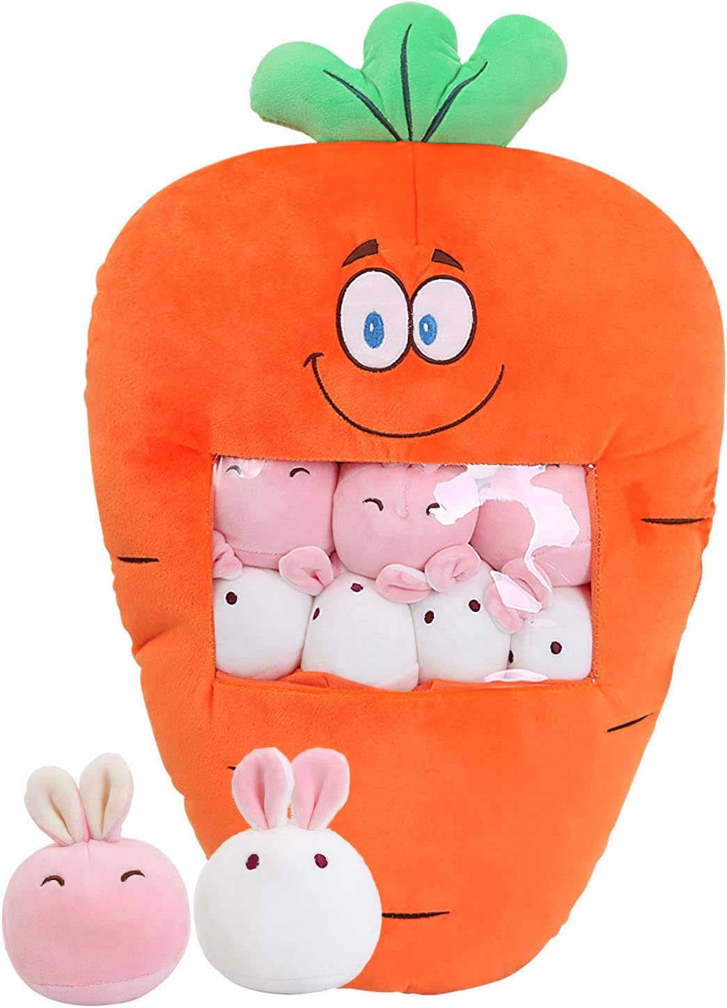 MTPLUM Cute Snack Bag Pillow Soft Animals Doll Toy Pillow Gifts Plush Cotton Stuffed Animals Pillow Decorative Stuffed Strawberry Toys Christmas Girlfriend Birthday Gift for Sofa Chair