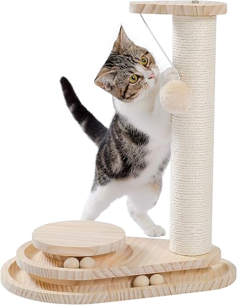 Wooden cat toy Clearance
