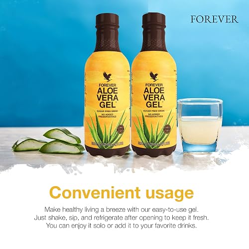 Forever Living - Forever Aloe Vera Gel - 99.7% Pure Inner Leaf Aloe Vera  Juice - Preservative-Free - 33.8 fl oz (Pack of 2) in Kenya | Whizz Aloe  Vera