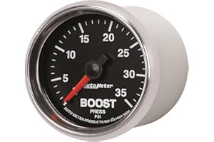 Auto Meter 3804 GS 2-1/16" 0-35 PSI Mechanical Boost Gauge