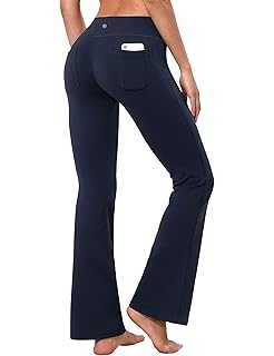 yoga style dress pants with pockets