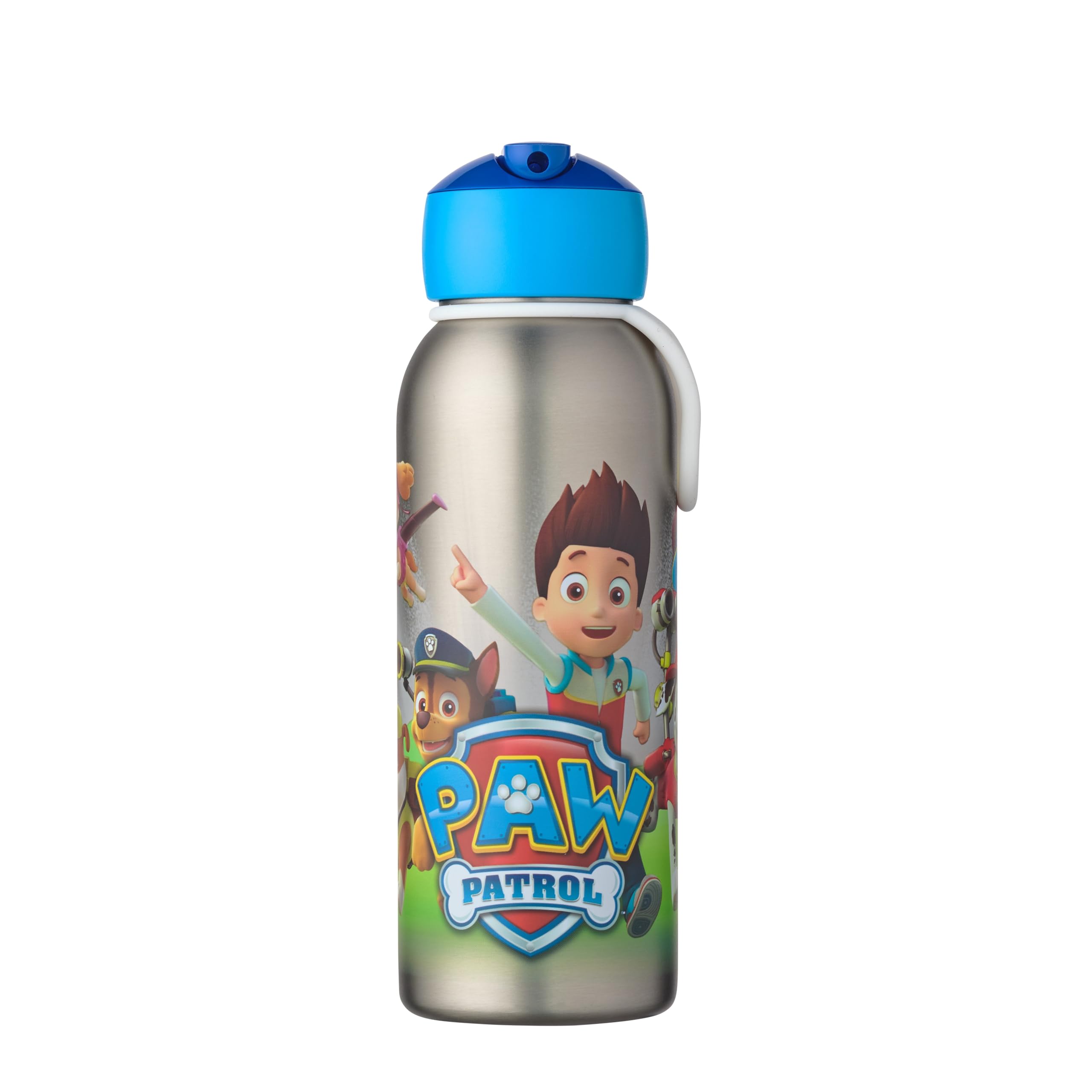 Mepal - Insulated Bottle Flip-up Campus - Insulated Drinking Bottles For Children - Stainless Steel Drinking Bottle - 4 Hours Hot & 12 Hours Cold - BPA-free - 350 ml - Paw Patrol — image 1
