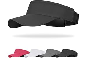 Trodalo Sport Sun Visor for Men Women, Lightweight Adjustable Cooling Stretchy Visor Hat for Running, Tennis, Golf