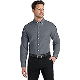 Port Authority Men's Long Sleeve SuperPro Oxford Button-Down Shirt
