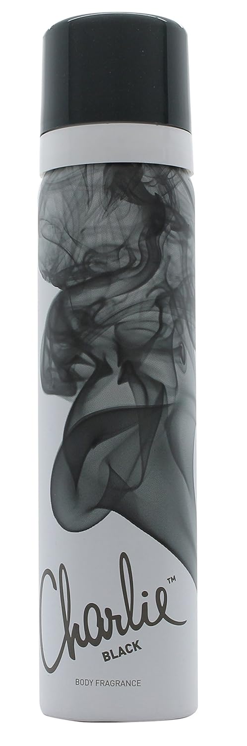 Revlon Charlie Black Body Spray 2.5oz (75ml)