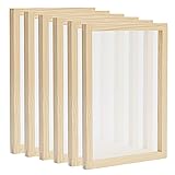 Bright Creations 6 Pack Wood Silk Screen Printing