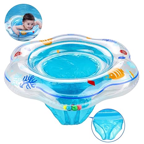 Srxwo Bague De Natation Pour Bébé Flottant Avec Siège Anneau De
