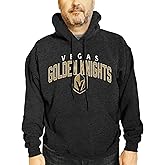Wright & Ditson NHL Adult Unisex Powerplay Hooded Sweatshirt - Cotton Poly Fleece - Tagless and Comfortable