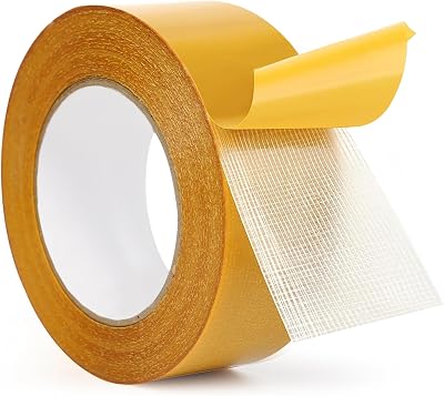 WINSOME Double Sided Carpet Tape 50mm x 25m Heavy Duty Anti-Slip Rug Tape