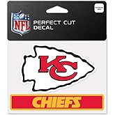 NFL Kansas City Chiefs WCR47953014 Perfect Cut Color Decal, 4.5" x 5.75"