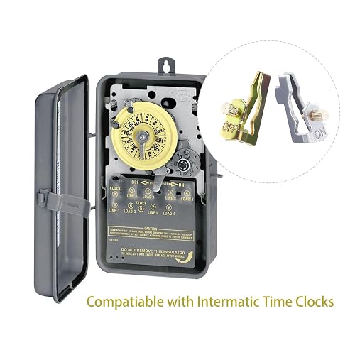 Intermatic Cycle Timer Clock On/off Plastic Switch Trippers Intermatic ...