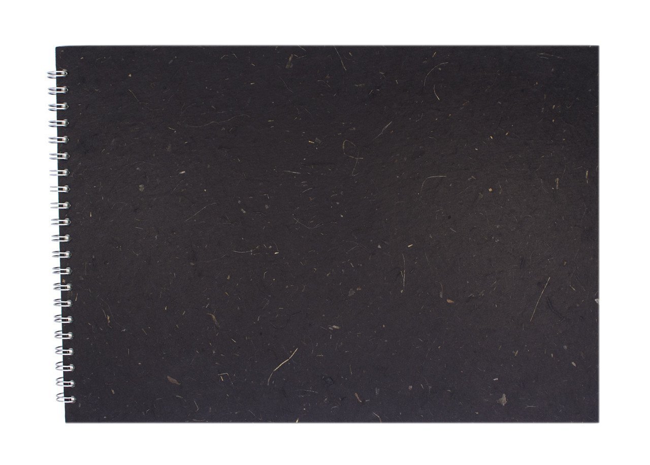 Pink Pig A3 Landscape Sketchbook | White Cartridge, 35 Leaves | Ebony