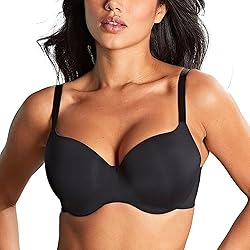 Panache Women's 365 T-Shirt Bra | Black 36D
