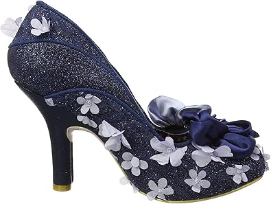 irregular choice peach melba navy