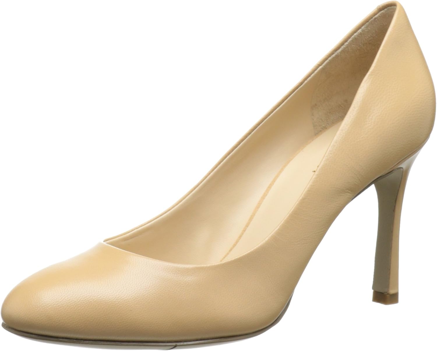 nine west tan pumps