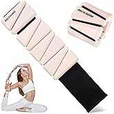 BECOJADDE Ankle Weights for Women Wrist Weights Set of 2 (1 lb/2 lb Each) Adjustable Arm Leg Weight for Womens Men Suitable for Walking Swimming Running Pilates Yoga Gym