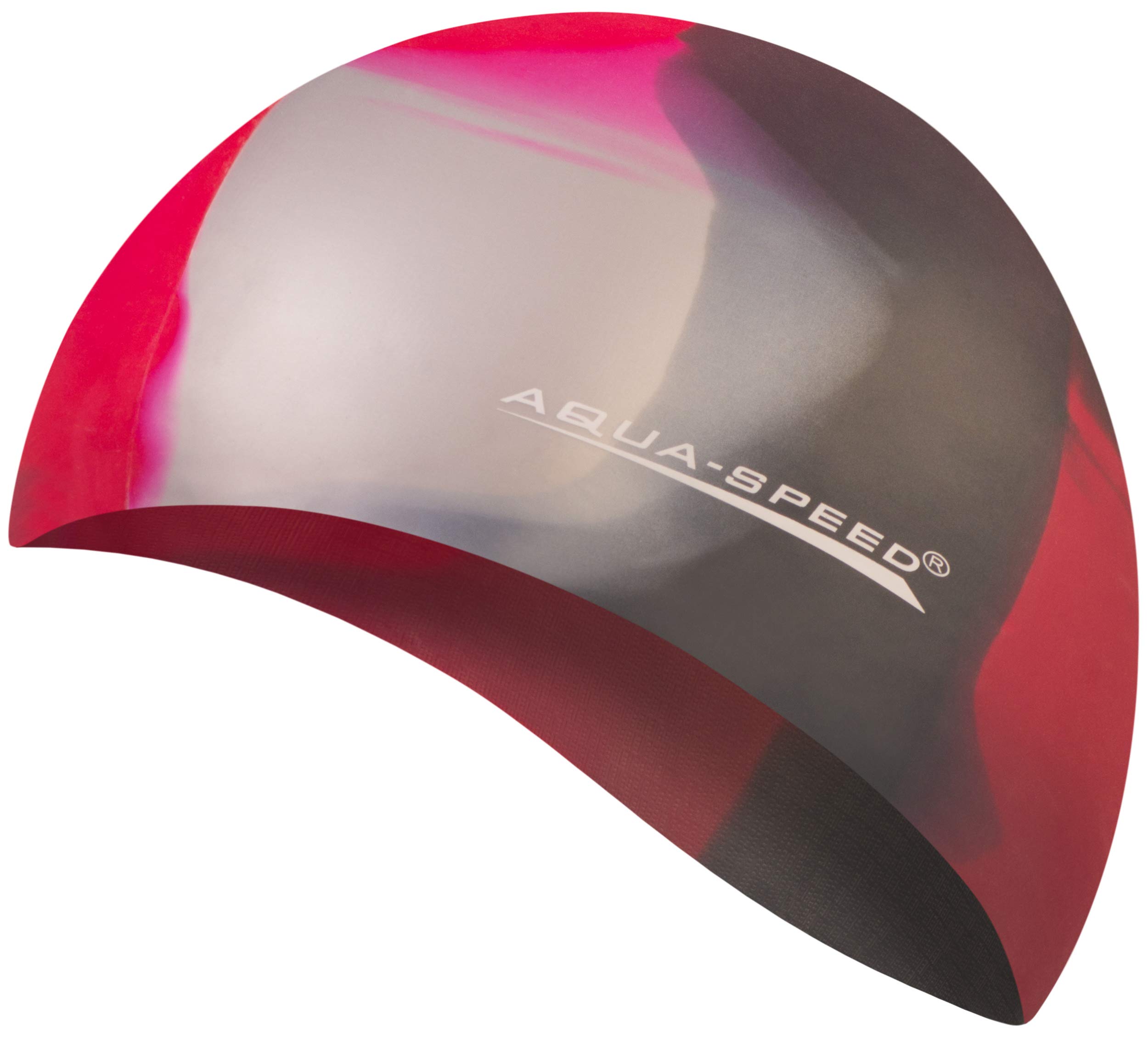 Aqua Speed BUNT Colourful swim cap + microfibre towel | adult | child | swimming cap | silicone | tearproof | waterproof | 40. colourful / 98