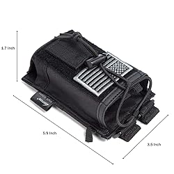 Tactical Molle Radio Holster Holder Case Military