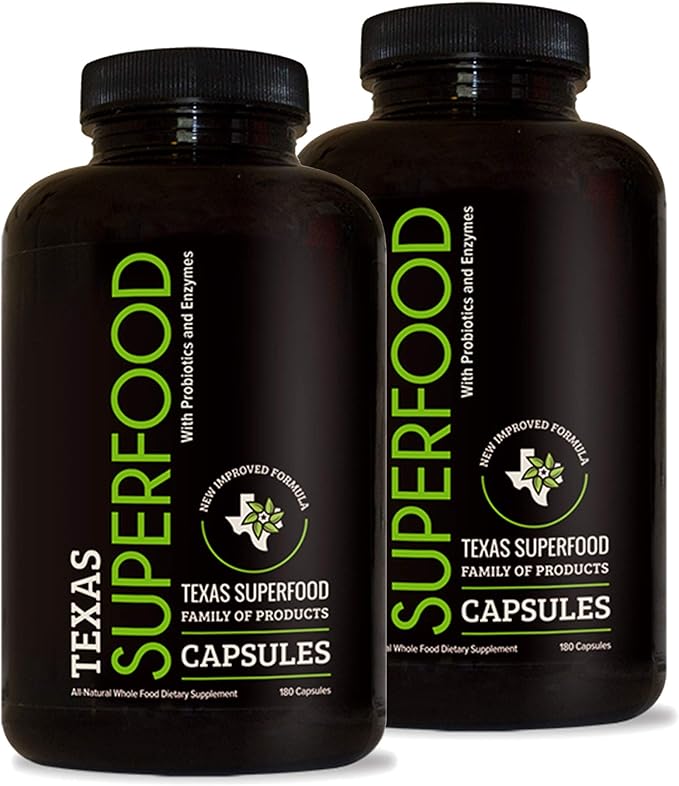 Texas SuperFood Original Superfood Capsules, Superfood