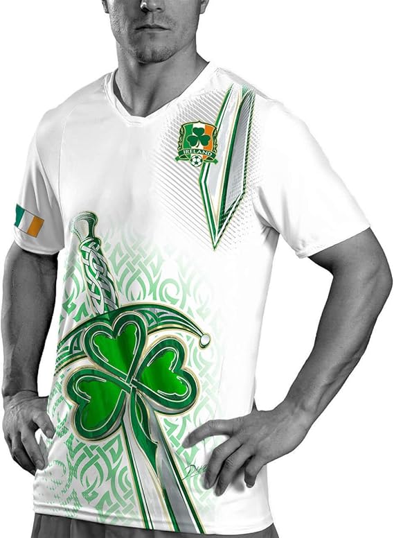 Ireland Soccer Jersey Mens Custom 2018 World Cup Football