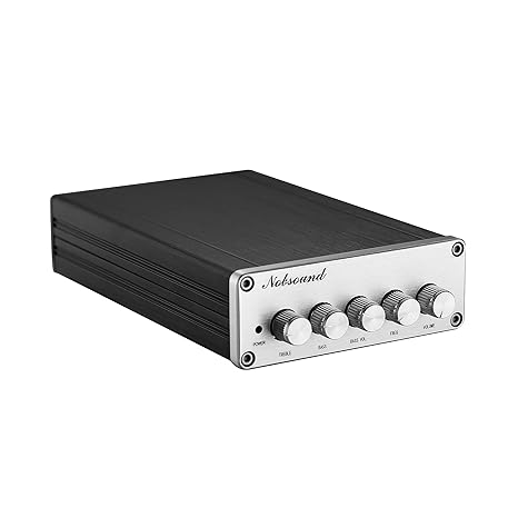 Nobsound HiFi TPA3116D2 2.1 Channel Digital Audio Power Amplifier Stereo Amp 2×50W+100W Subwoofer Treble Bass Independent Adj