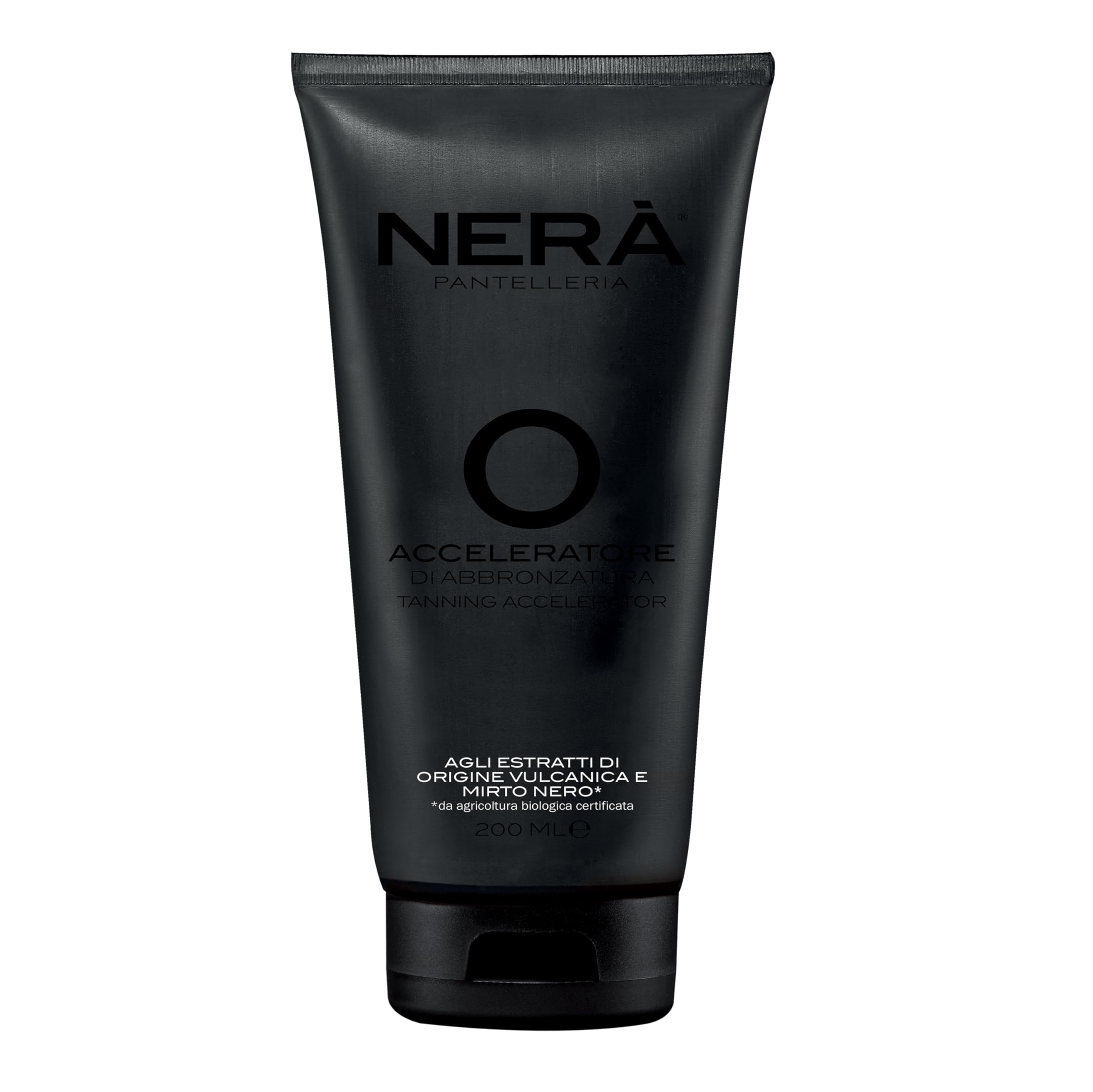 NERA Pantelleria Tanning Accelerator SPF 0 Body Sunscreen: Nourishing & Soothing Formula for Prolonged, Uniform Gold Skin Tone. 200ml