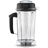 Vitamix Eastman Tritan Copolyester Soft-Grip 64-Ounce Container with Wet Blade and Lid