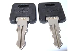 RV Motorhome Trailer Keys Cut to Lock/Key Number from HF301 T0 HF325 Working Keys Travel Trailer Motor Home Toy Hauler ILCO Keys HF311 Replacement Keys
