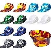 Frienda 12 Pieces Celluloid Guitar Thumb Picks Fingerpicks | Flat Thumbpicks for Acoustic Guitar Banjo Ukulele, Fingerstyle, 6 Assorted Colors, Durable Plectrum, Comfortable Grip Fit