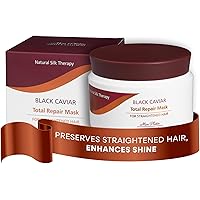 Mon Platin Caviar Total Repair Mask for Unisex - Masque, Black, 17 ounces