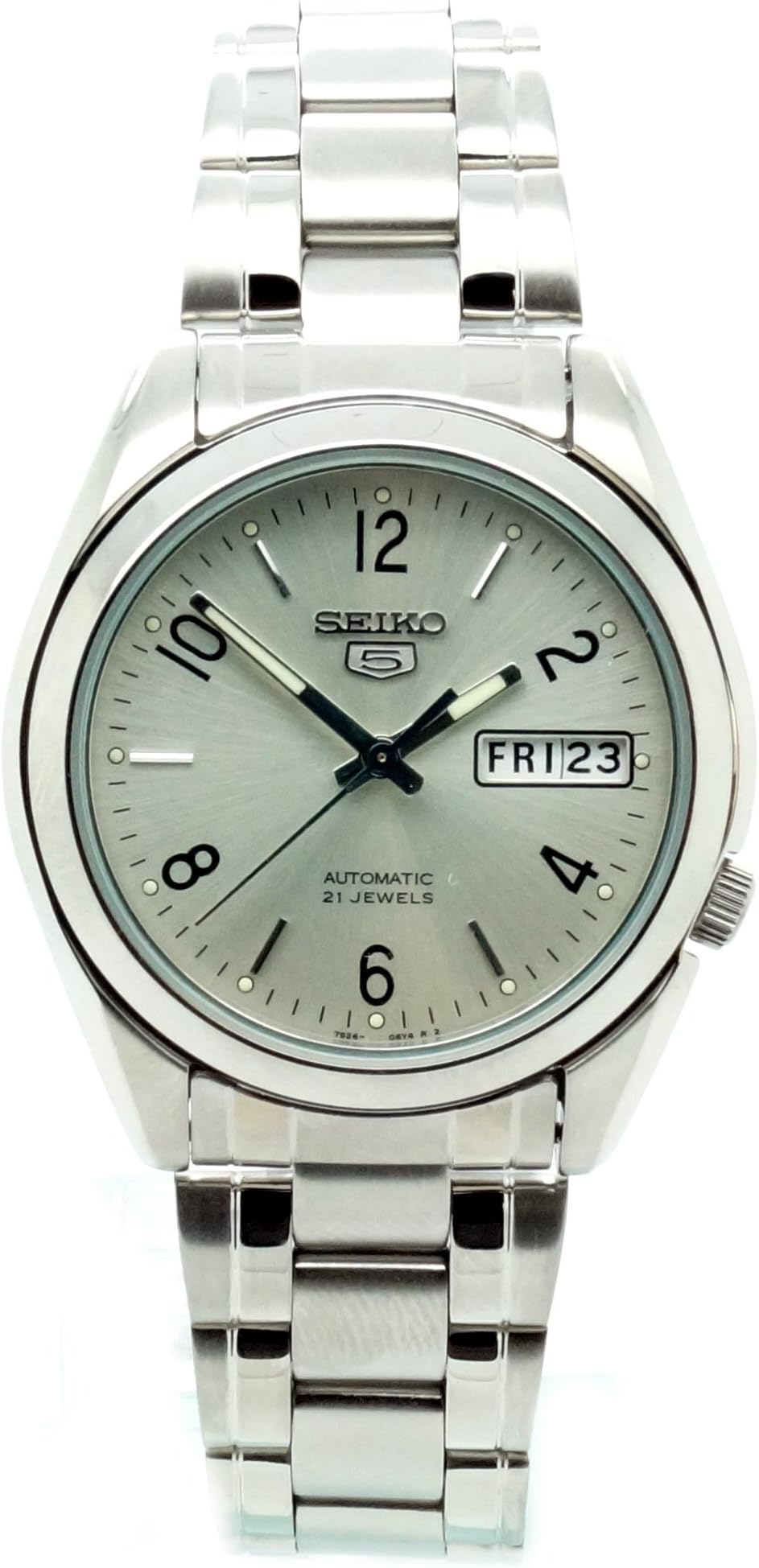 Seiko 5 Snka43 Men S Stainless Steel Self Winding Automatic Watch Price In Uae Amazon Uae Kanbkam