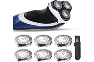 SUPERNB HQ8 Shaver Replacement Blades Compatible with Philips Norelcos Aquatecc PT710 720 730 870, AT751 AT752 AT880 890 Razors, Replacement Blades with High Performance - Shave Wet and Dry, 6Packs.