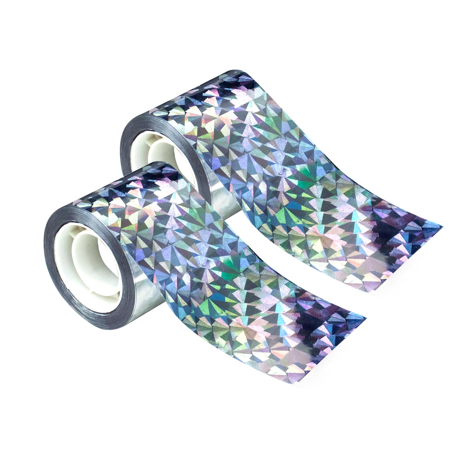 COONE Bird Scare Tape Ribbon,Reflective Tape Keep Birds Away Outdoor Garden Double Side Bird Flash Ribbon, Scare Geese, Pigeon, Woodpecker