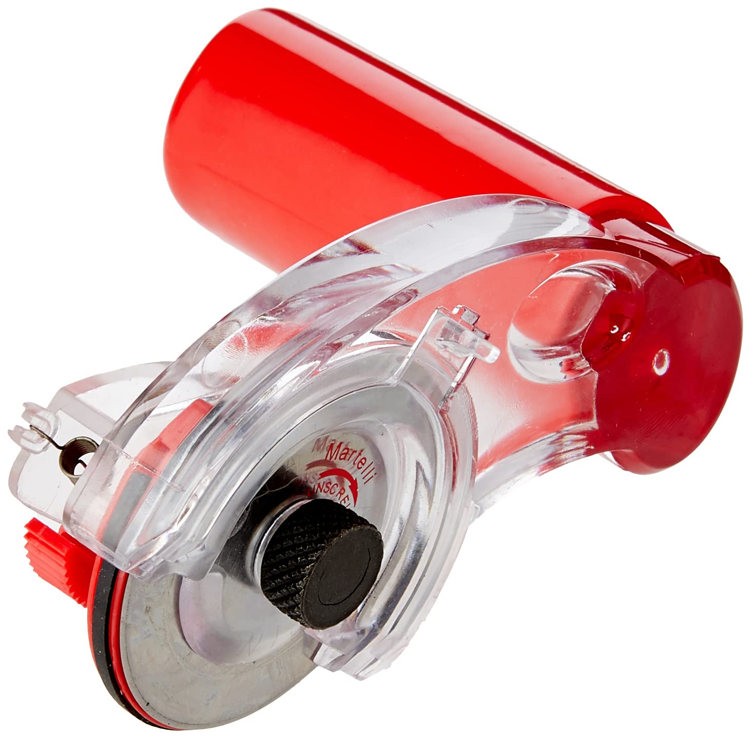 Martelli 45 mm Right Hand Ergo 2000 Rotary Cutter, Red
