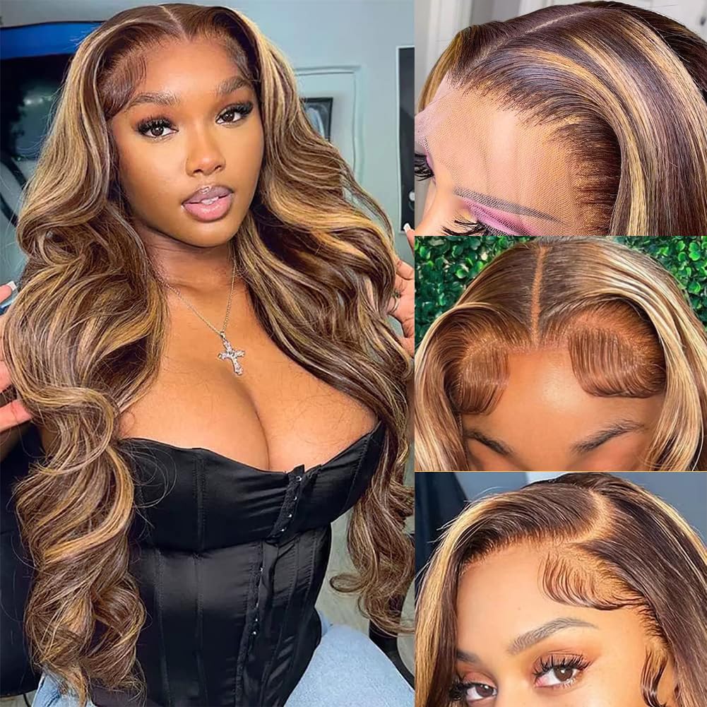 Pizazz Highlight 13x4 HD Transparent Lace Front