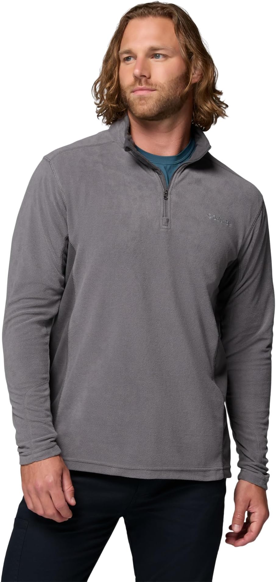 Columbia Klamath Range II Half Zip Pullover City Grey Shark XL