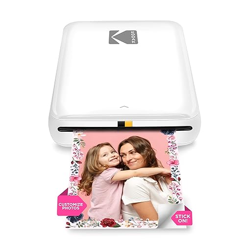 Zink Kodak Step Printer Zero Ink Technology Wireless Mobile Photo