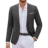 COOFANDY Mens Casual Blazer Suit Jackets One Button Sport Coats Lightweight Business Sports Jackets