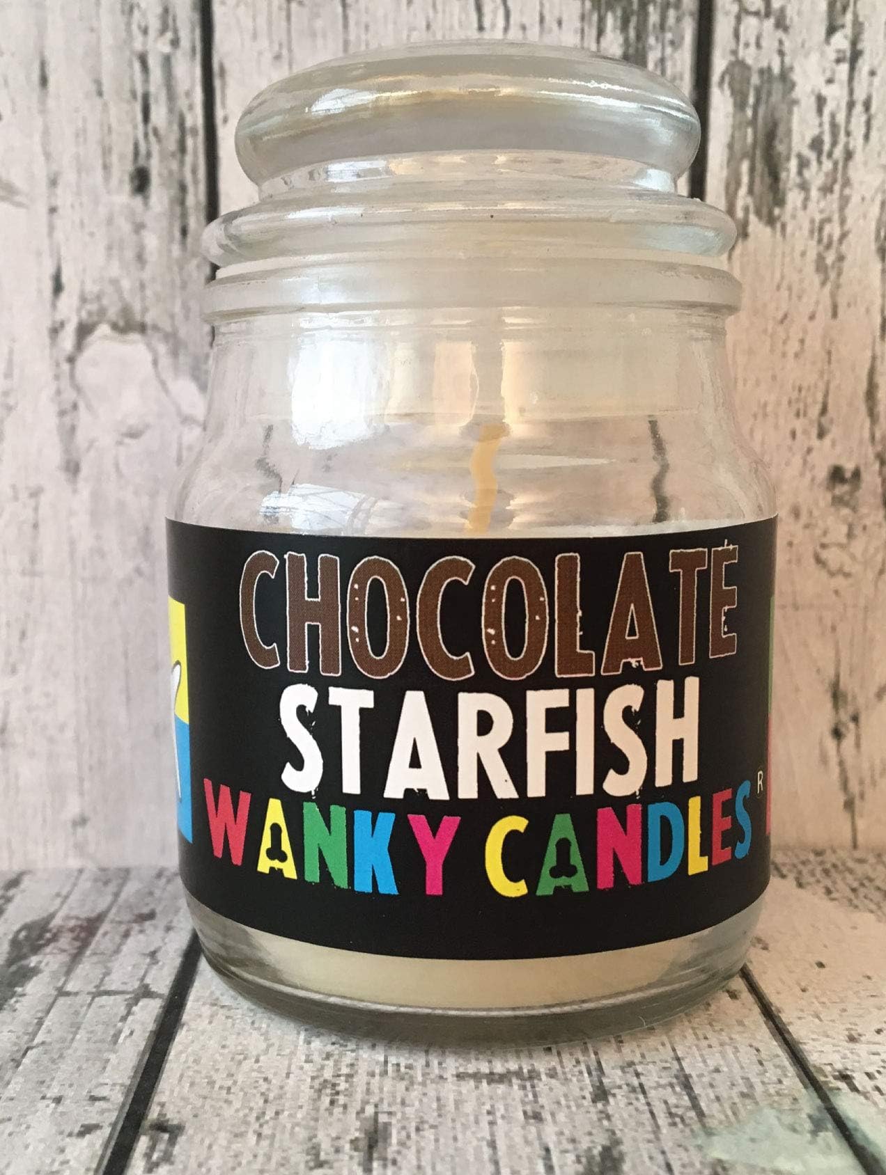 WANKY CANDLES Rude/Funny/Offensive/Humour/Novelty - Chocolate Star Fish