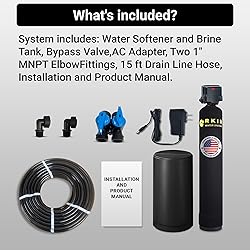 RKIN Whole House Water Softener System – 32,000