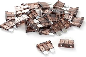 SVZ (25Pcs) 7.5 Amp Standard Car Fuses, 7.5A Automotive Fuse(ATO/ATC), Blade Fuse for Car/RV/Truck/SUV/Motorcycle/Boat