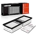A-Premium Front Engine Air Filter Compatible with Alfa Romeo Giulia 2017-2023, Stelvio 2018-2023, 2.0L 2.9L, Replace# 68301538AA, XA10670