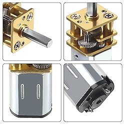 3pcs DC 6V 60RPM N20 High Torque Speed Reduction