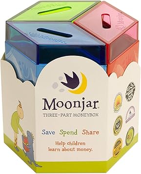 save spend share money box