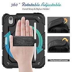 Timecity Hybrid Case for iPad Mini 6 2021, 8.3