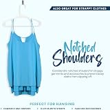 Utopia Home Plastic Kids Hangers for Clothes Pack of 40 White Slim view 6