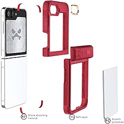Ghostek Covert Clear Galaxy Z Flip 6 Case with