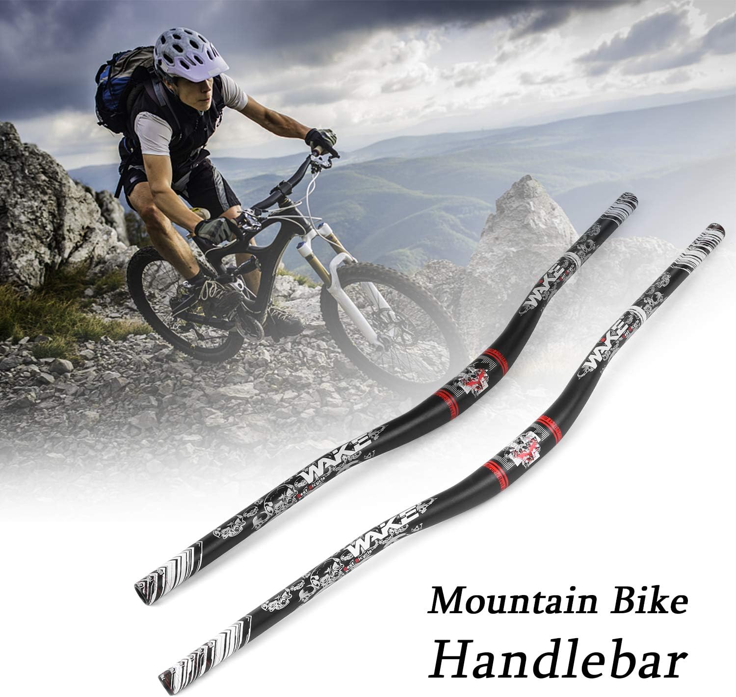 Lixada Mountain Bike Handlebar Cycling Handlebar Bicycle Riser Bar 